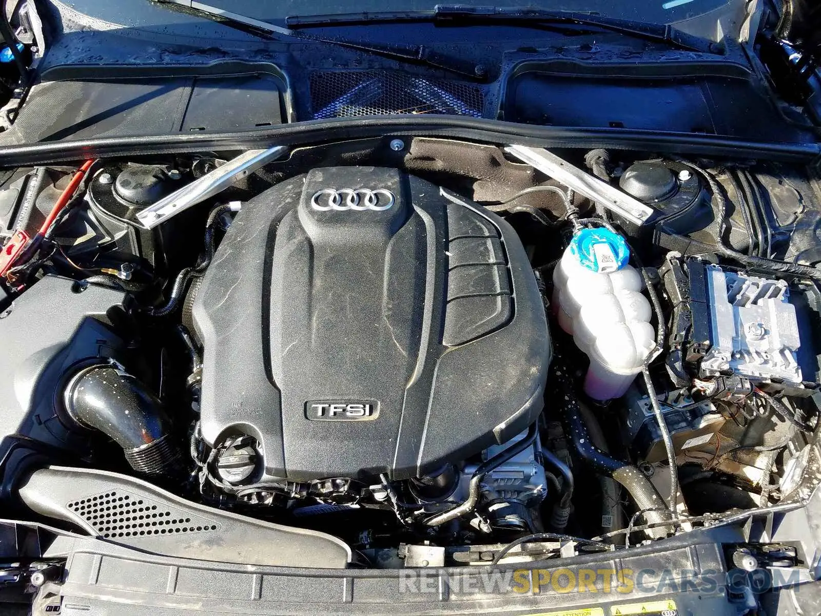 7 Photograph of a damaged car WAUSNAF5XKA015229 AUDI A5 2019