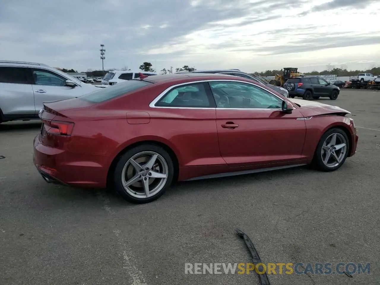 3 Photograph of a damaged car WAUTNAF50KA017382 AUDI A5 2019