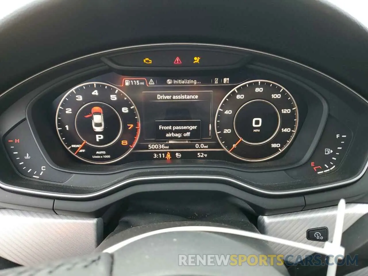 9 Photograph of a damaged car WAUTNAF50KA017382 AUDI A5 2019
