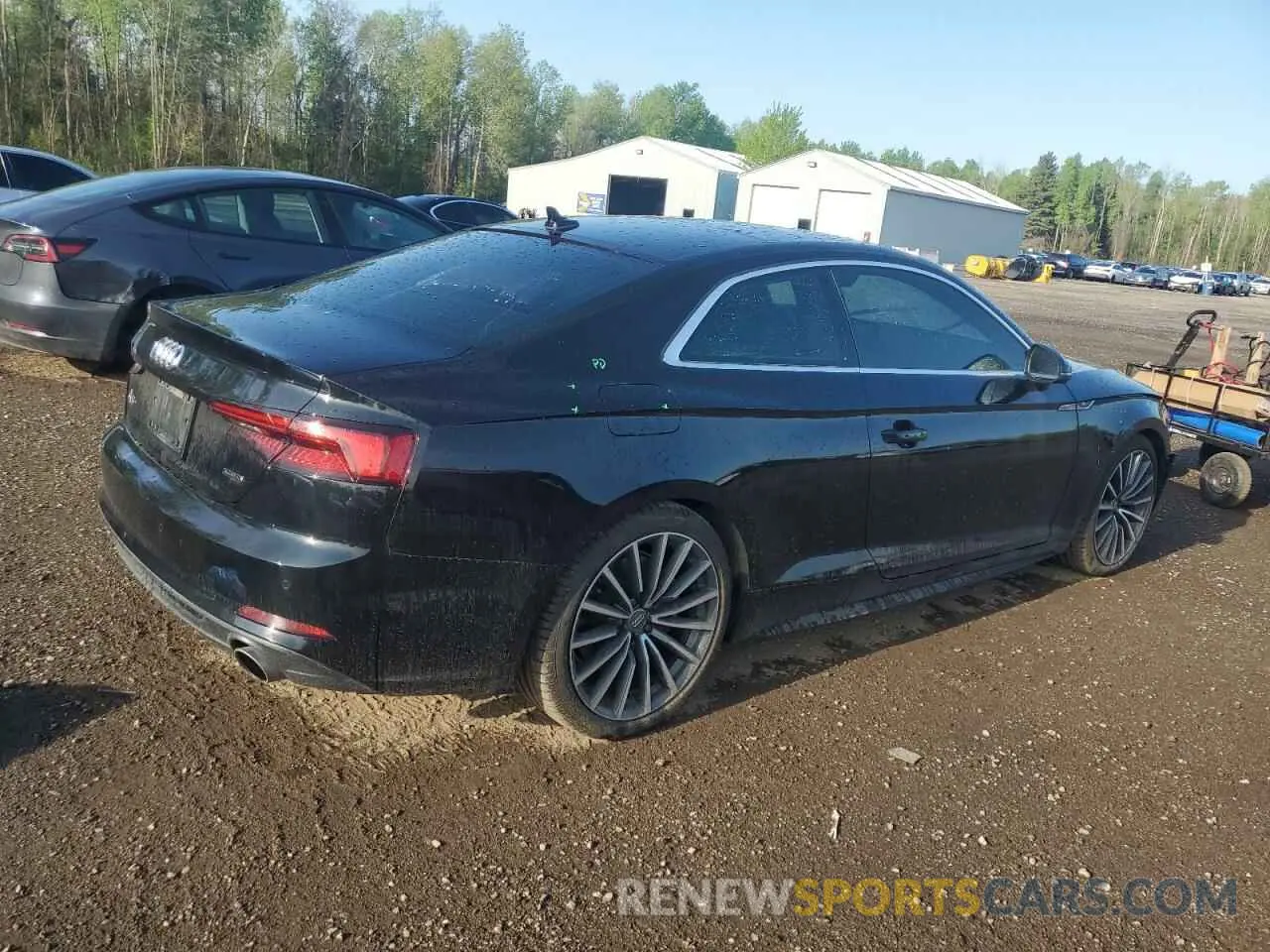 3 Photograph of a damaged car WAUTNAF50KA041598 AUDI A5 2019