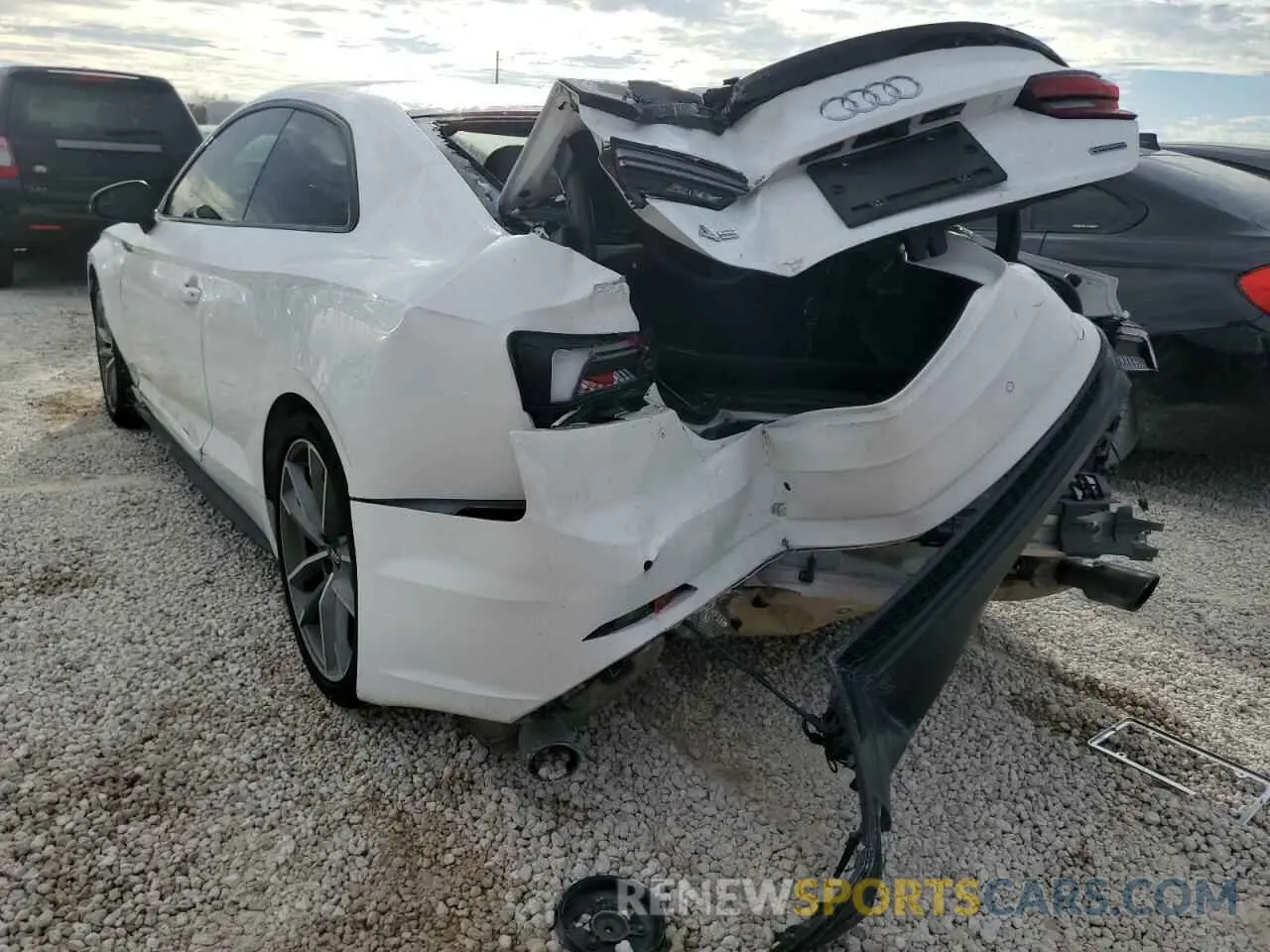 3 Фотография поврежденного автомобиля WAUTNAF53KA015397 AUDI A5 2019