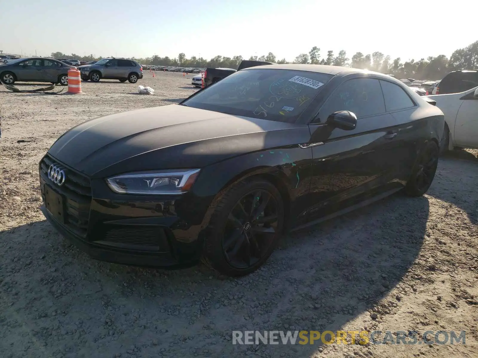 2 Photograph of a damaged car WAUTNAF54KA011696 AUDI A5 2019