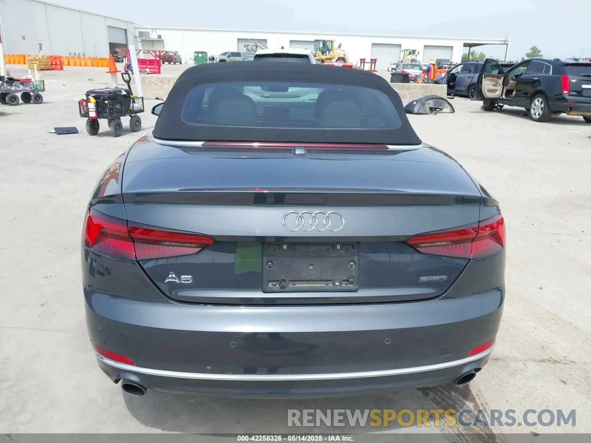 17 Photograph of a damaged car WAUYNGF50KN001829 AUDI A5 2019