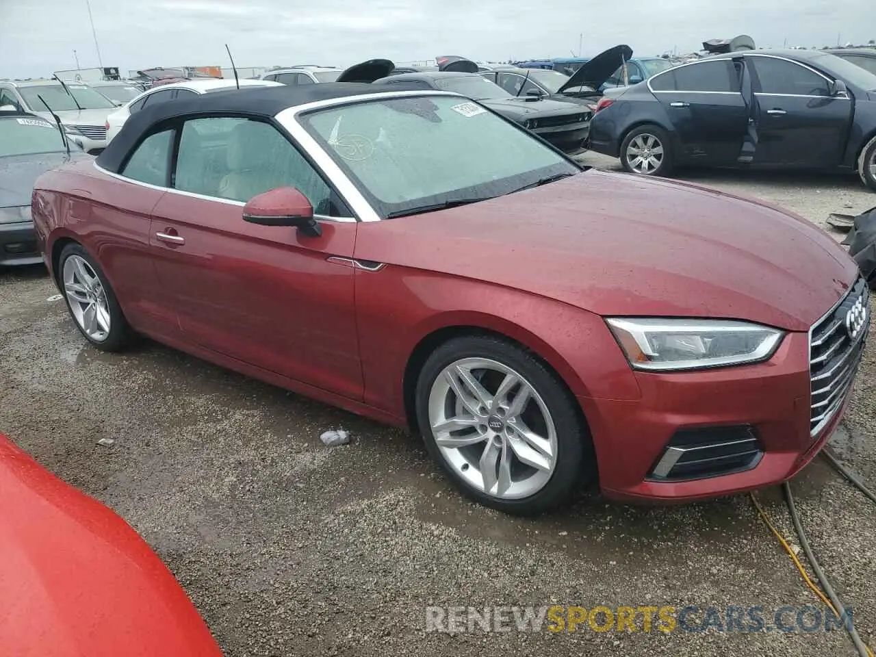 4 Photograph of a damaged car WAUYNGF50KN006772 AUDI A5 2019