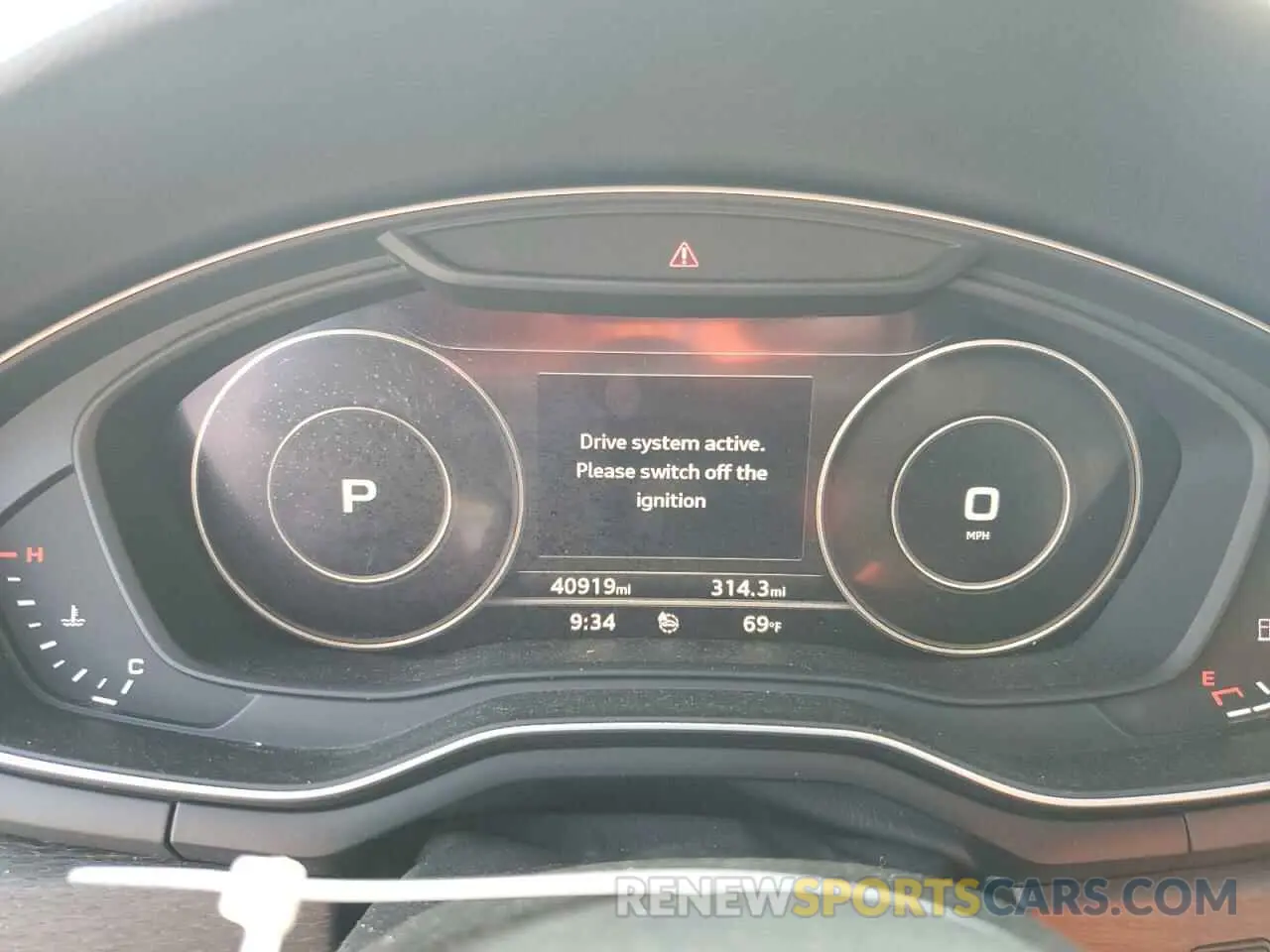 9 Photograph of a damaged car WAUYNGF52KN008717 AUDI A5 2019