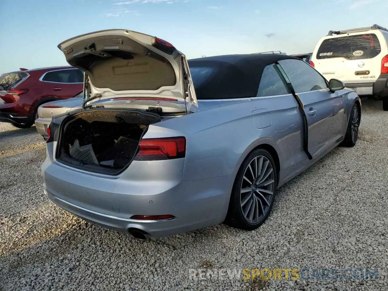 4 Photograph of a damaged car WAUYNGF55KN011398 AUDI A5 2019