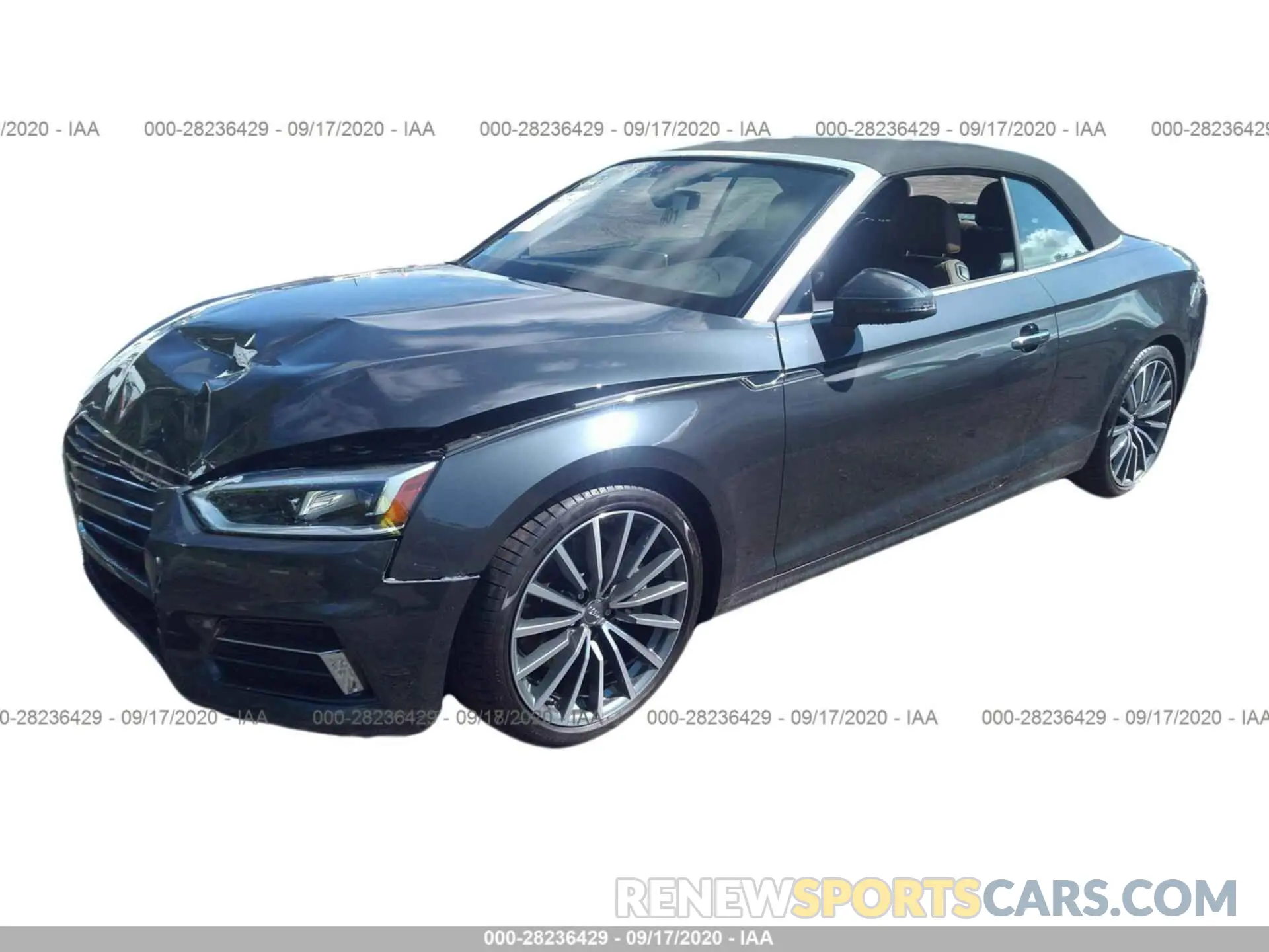 2 Photograph of a damaged car WAUYNGF56KN010776 AUDI A5 2019
