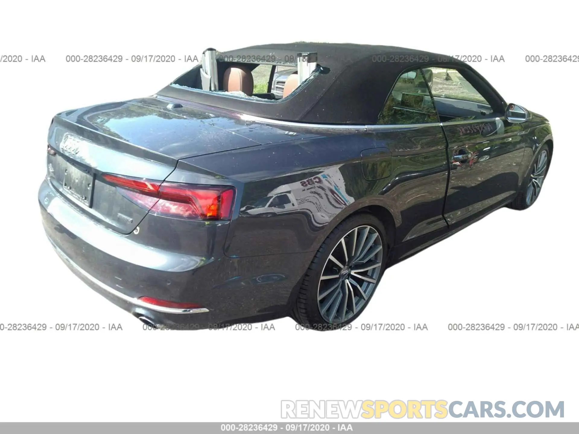 4 Photograph of a damaged car WAUYNGF56KN010776 AUDI A5 2019