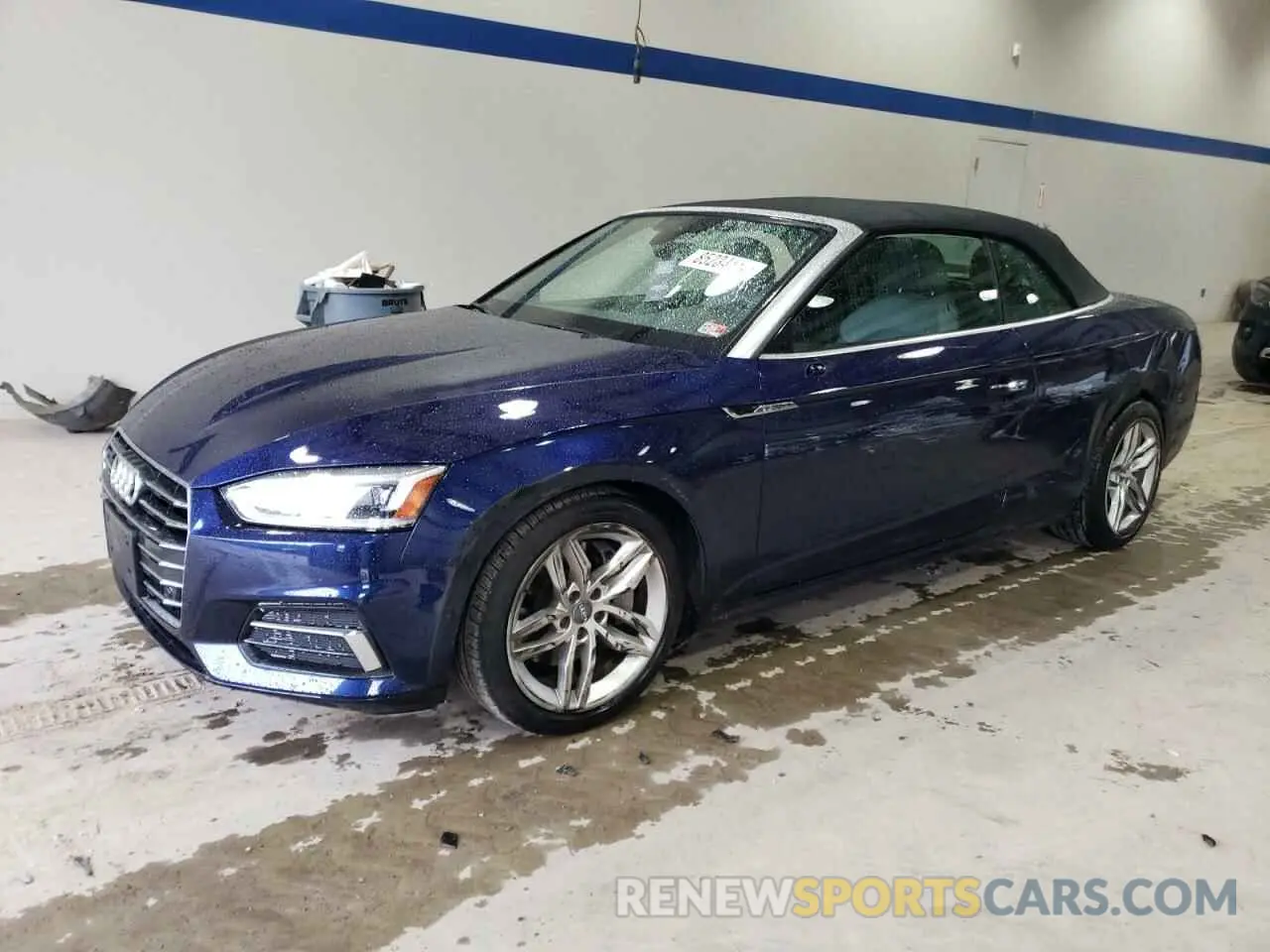 1 Photograph of a damaged car WAUYNGF58KN002811 AUDI A5 2019