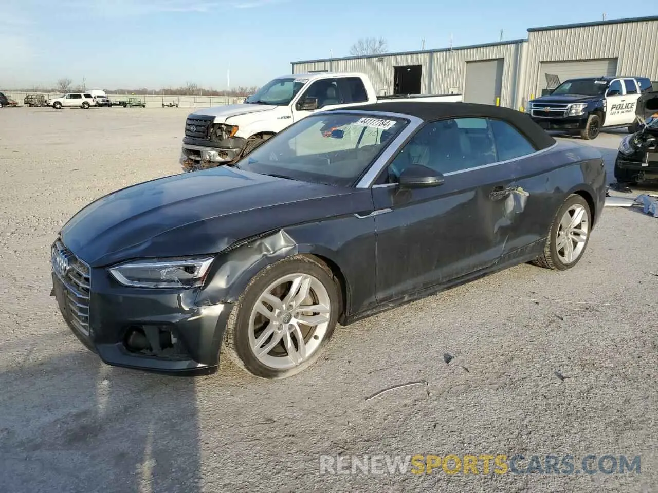 1 Photograph of a damaged car WAUYNGF58KN004994 AUDI A5 2019