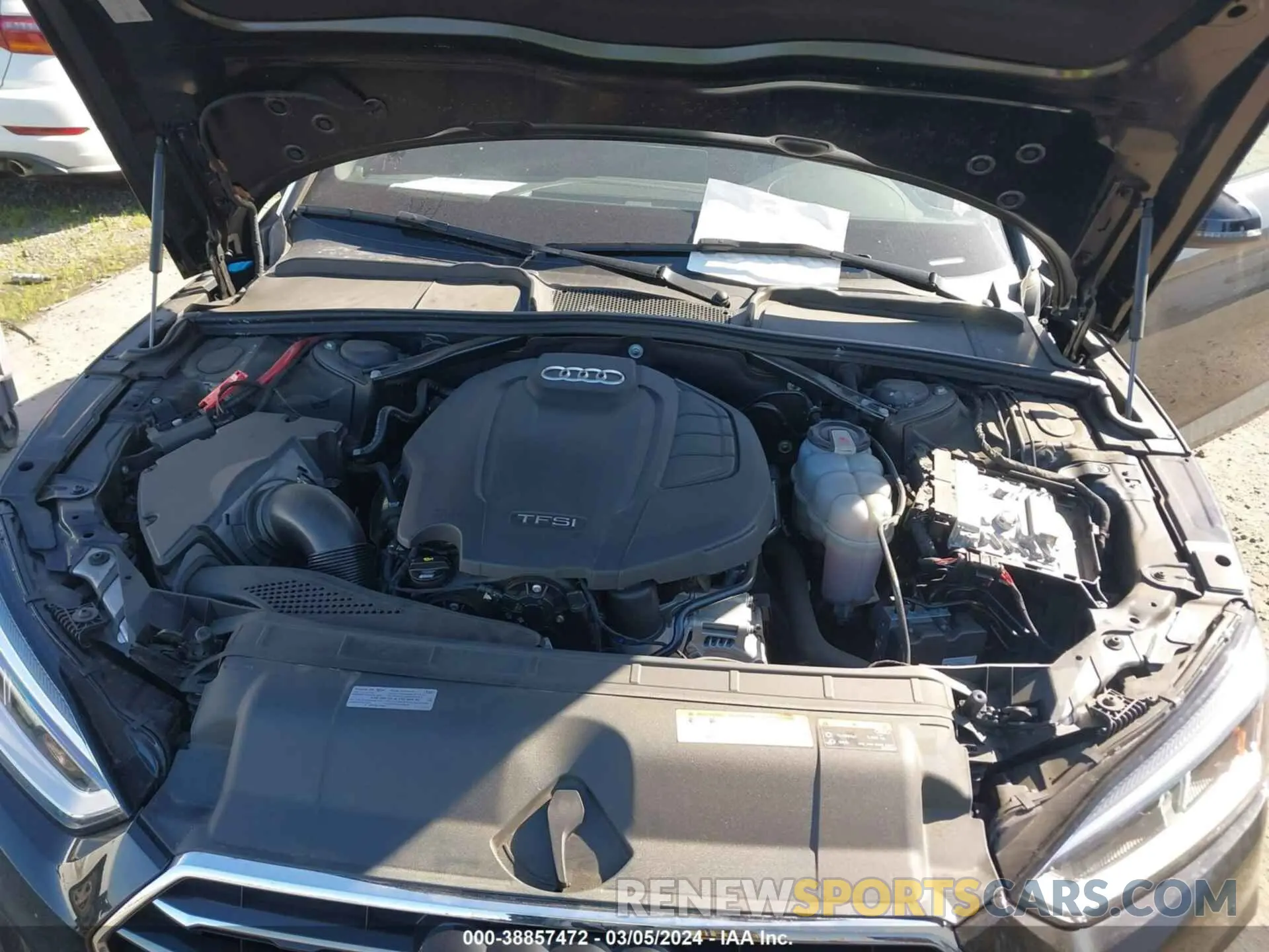 10 Фотография поврежденного автомобиля WAUYNGF59KN005684 AUDI A5 2019