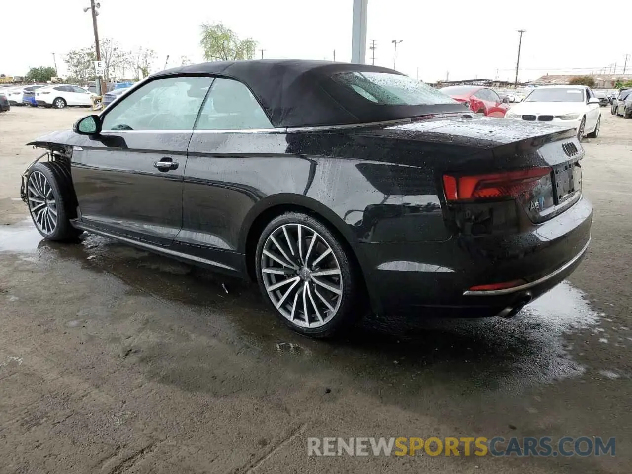 2 Photograph of a damaged car WAUYNGF59KN009590 AUDI A5 2019