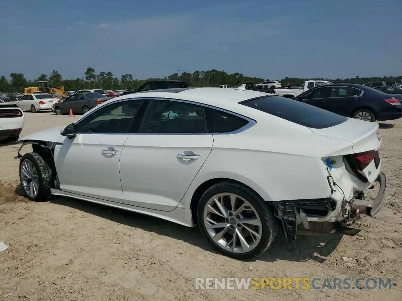 2 Photograph of a damaged car WAUANCF51LA004502 AUDI A5 2020