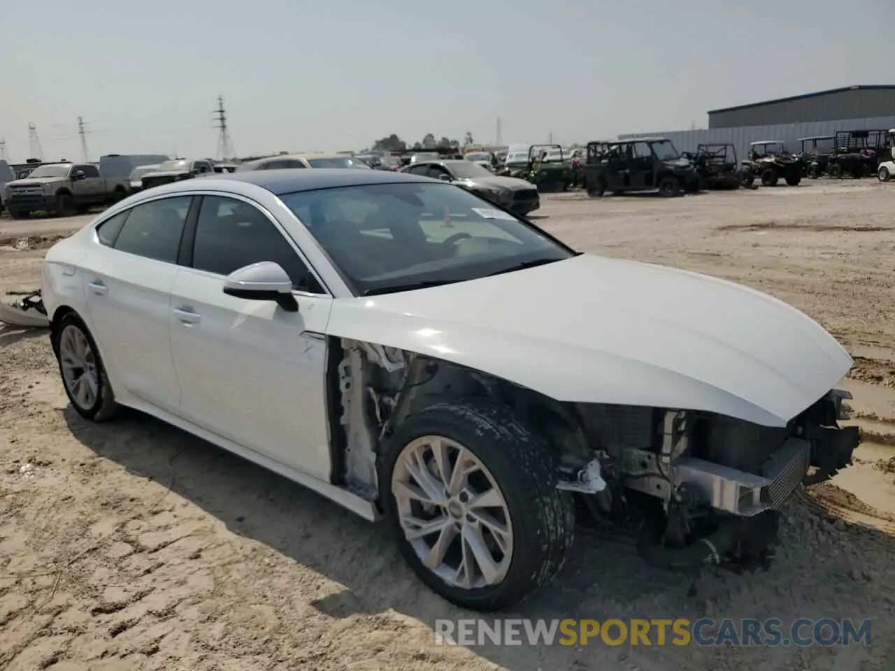 4 Photograph of a damaged car WAUANCF51LA004502 AUDI A5 2020