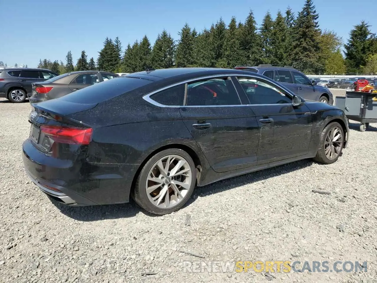 3 Фотография поврежденного автомобиля WAUANCF54LA006096 AUDI A5 2020