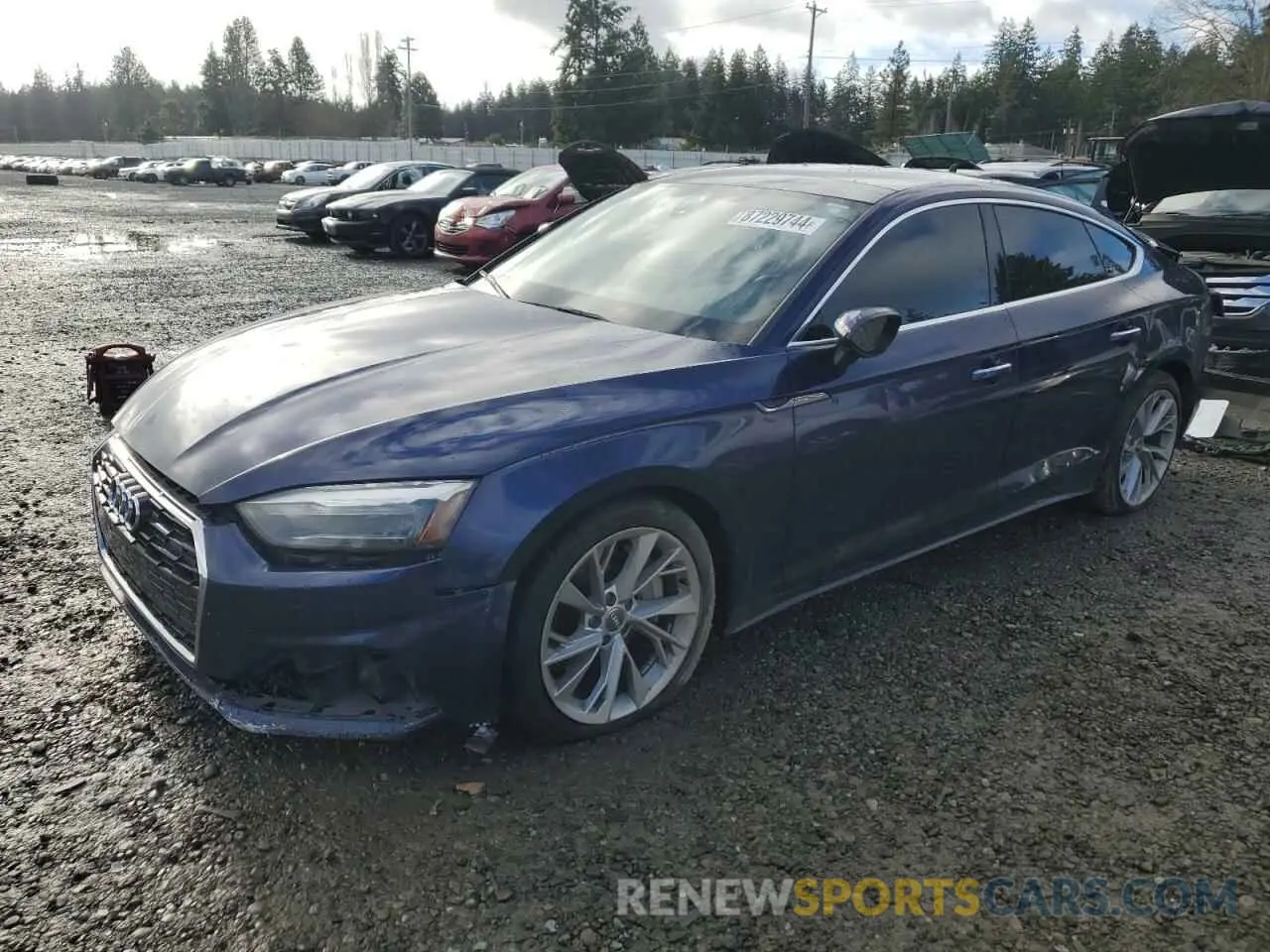 1 Фотография поврежденного автомобиля WAUANCF56LA007430 AUDI A5 2020