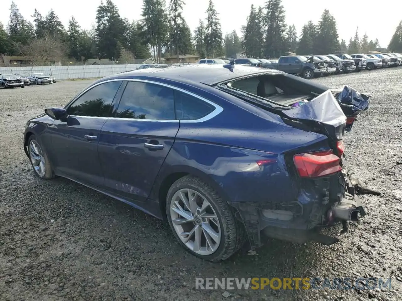 2 Фотография поврежденного автомобиля WAUANCF56LA007430 AUDI A5 2020