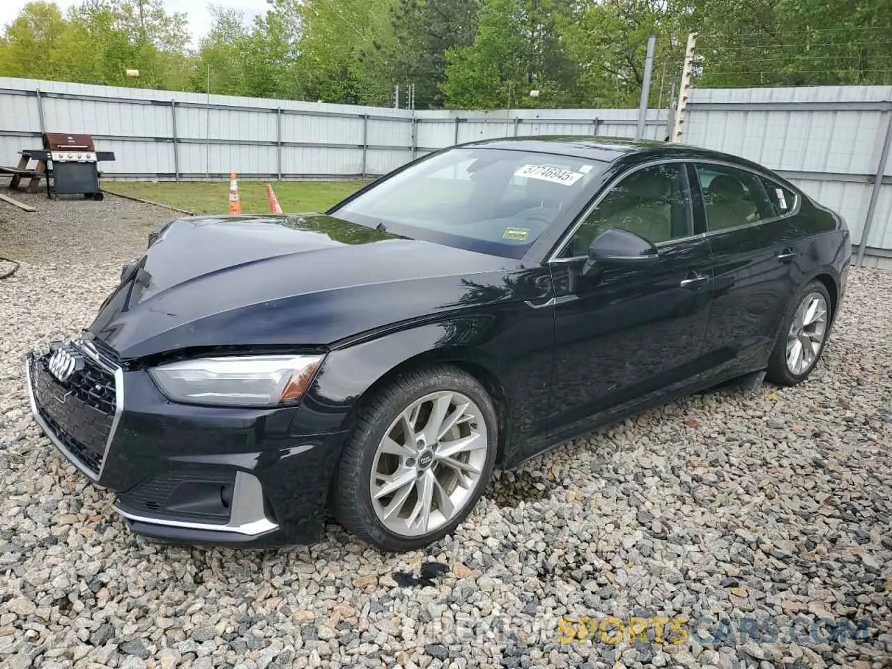 1 Photograph of a damaged car WAUANCF58LA007140 AUDI A5 2020