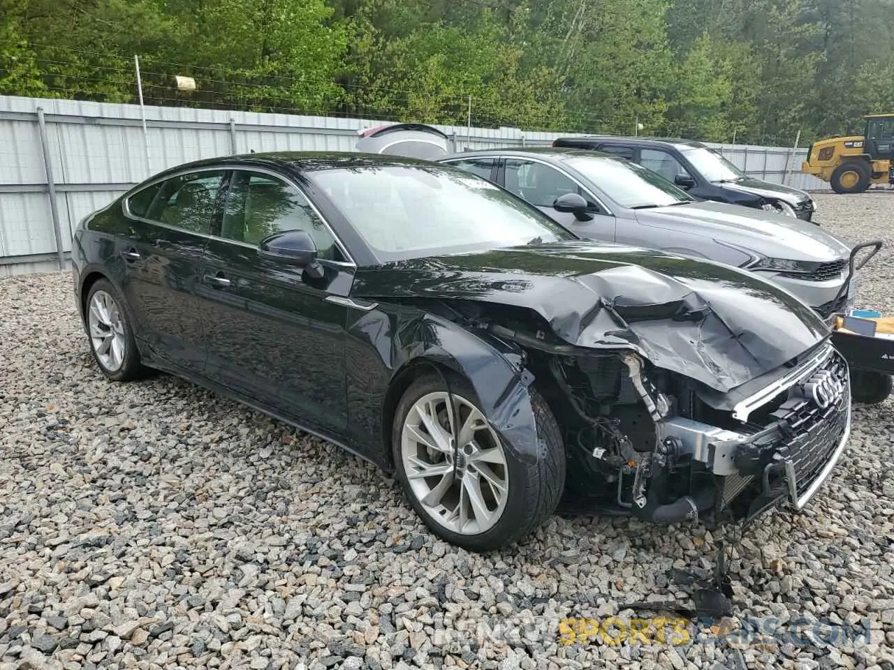 4 Photograph of a damaged car WAUANCF58LA007140 AUDI A5 2020
