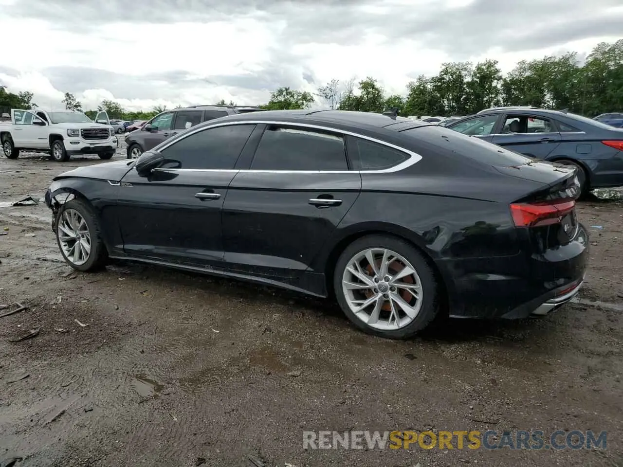 2 Photograph of a damaged car WAUANCF59LA007762 AUDI A5 2020
