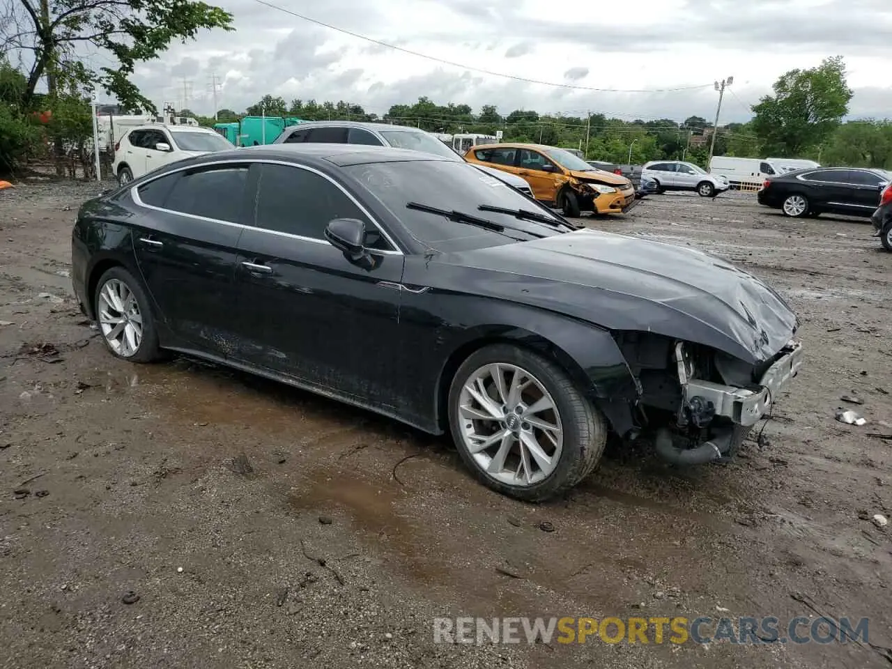 4 Photograph of a damaged car WAUANCF59LA007762 AUDI A5 2020