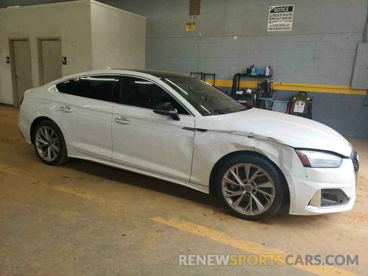 4 Photograph of a damaged car WAUANCF5XLA007950 AUDI A5 2020
