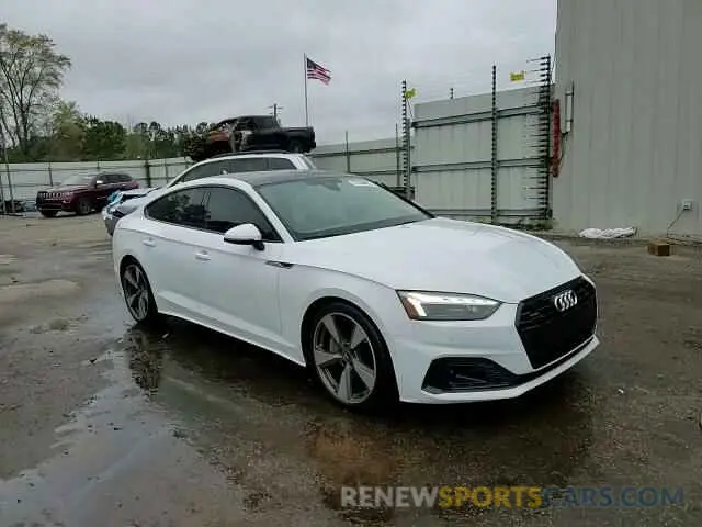 13 Фотография поврежденного автомобиля WAUCNCF50LA002555 AUDI A5 2020