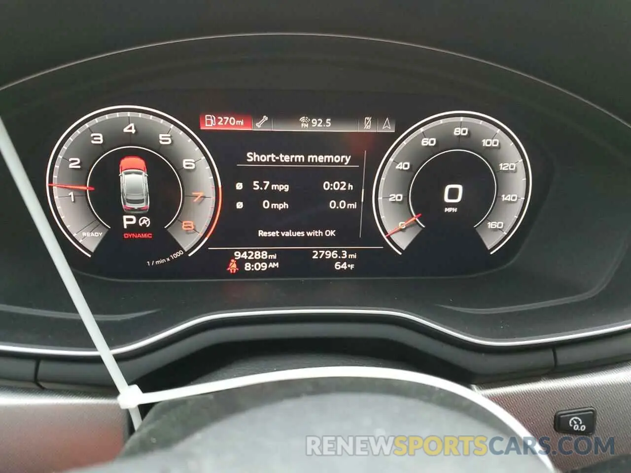 9 Фотография поврежденного автомобиля WAUCNCF50LA002555 AUDI A5 2020