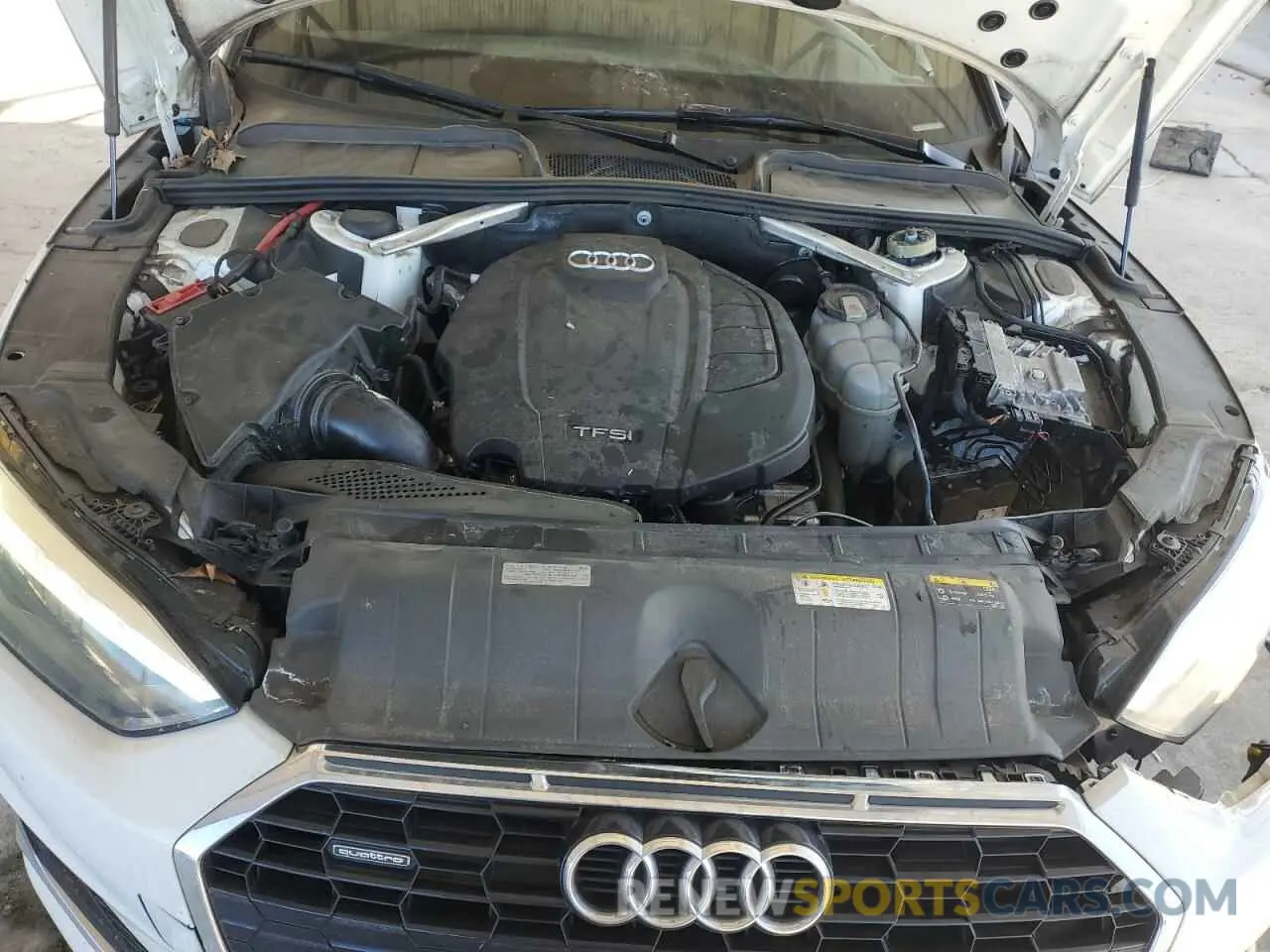 13 Фотография поврежденного автомобиля WAUCNCF56LA018615 AUDI A5 2020
