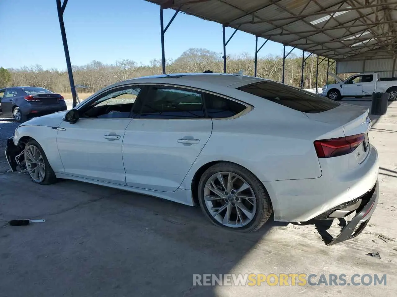 2 Фотография поврежденного автомобиля WAUCNCF56LA018615 AUDI A5 2020