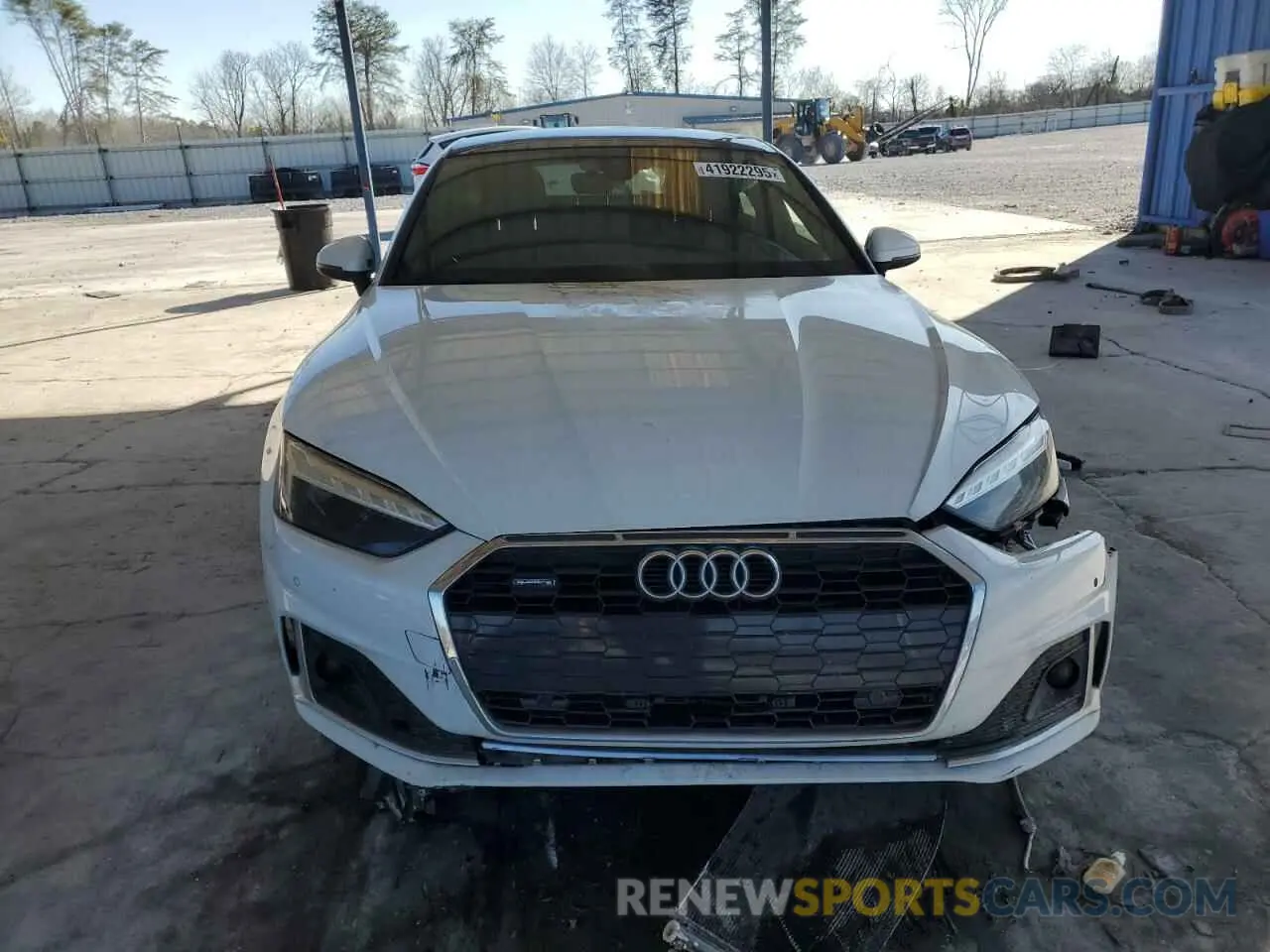 5 Фотография поврежденного автомобиля WAUCNCF56LA018615 AUDI A5 2020