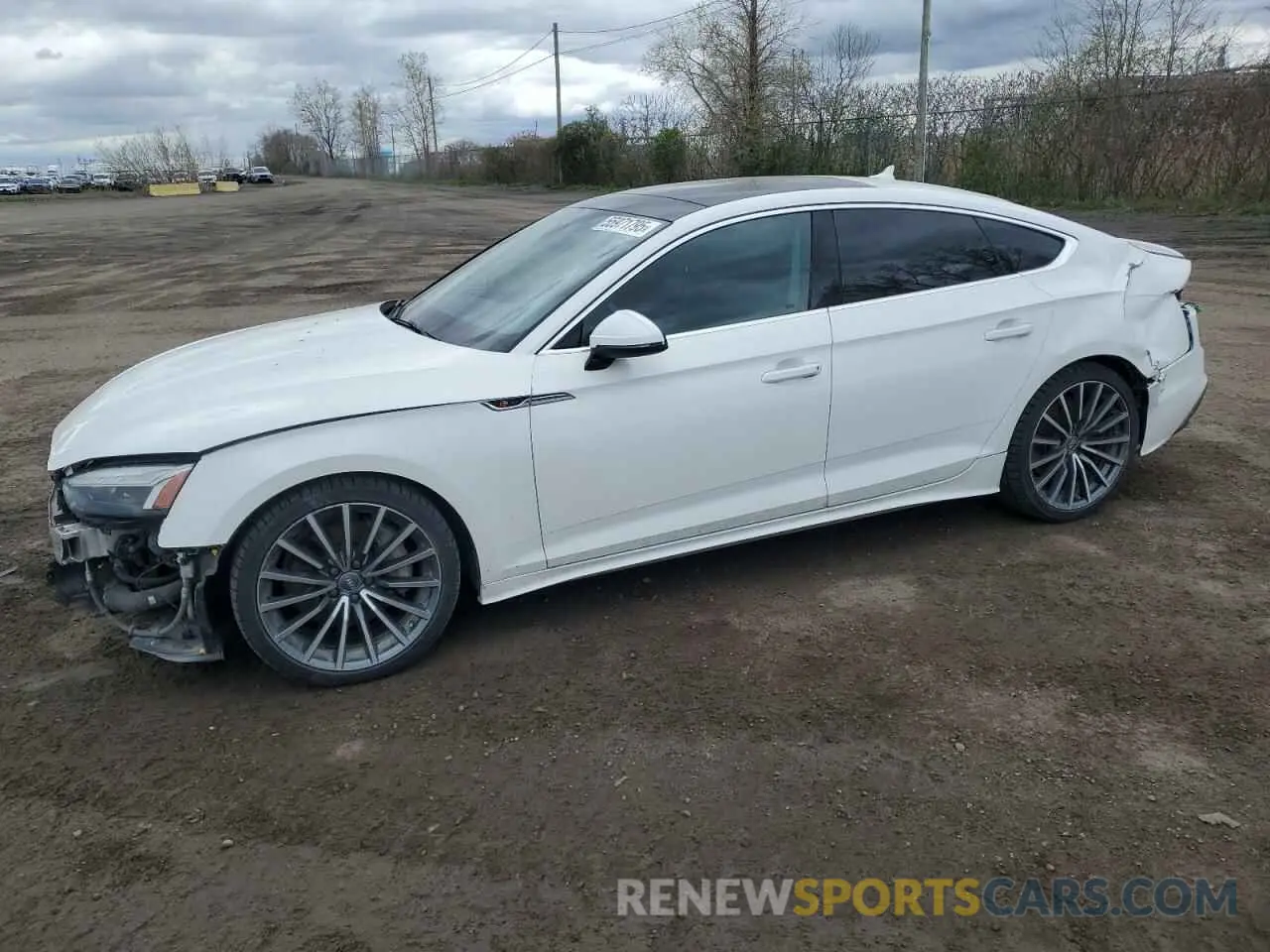 1 Photograph of a damaged car WAUFNCF59LA004169 AUDI A5 2020