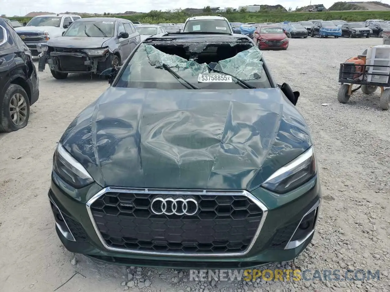 5 Photograph of a damaged car WAUSNAF52LA003433 AUDI A5 2020