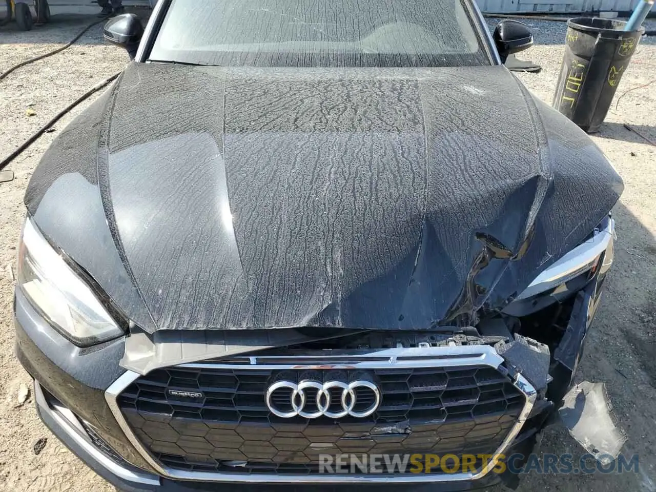 11 Фотография поврежденного автомобиля WAU2AGF56MN006246 AUDI A5 2021