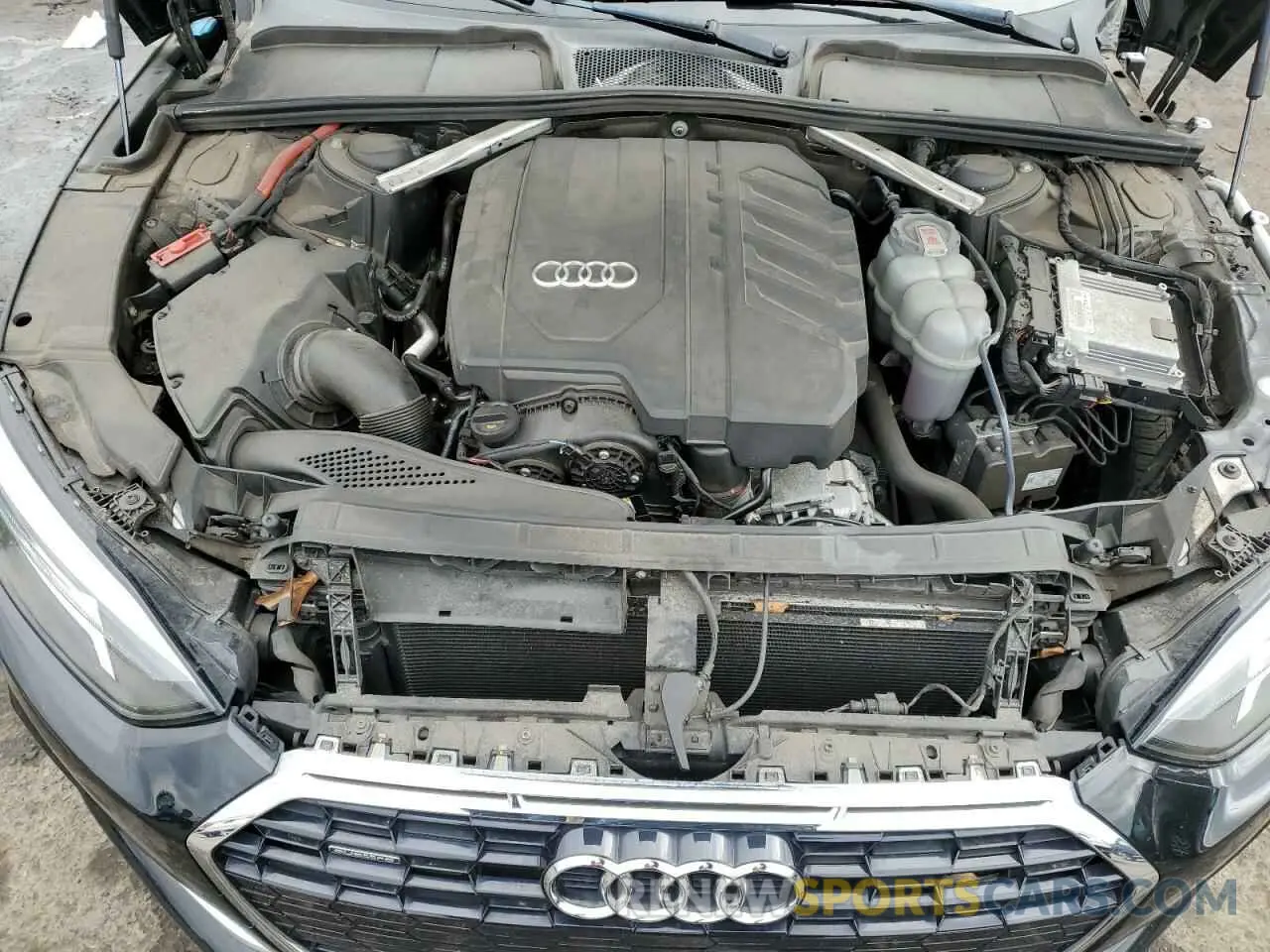 11 Фотография поврежденного автомобиля WAUABCF50MA010821 AUDI A5 2021