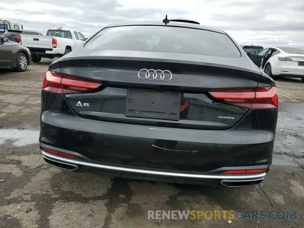 6 Фотография поврежденного автомобиля WAUABCF50MA010821 AUDI A5 2021