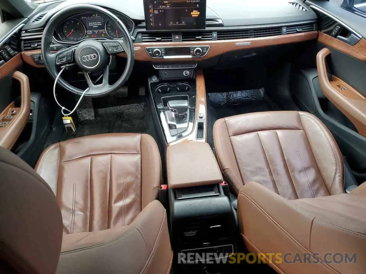 8 Фотография поврежденного автомобиля WAUABCF50MA010821 AUDI A5 2021