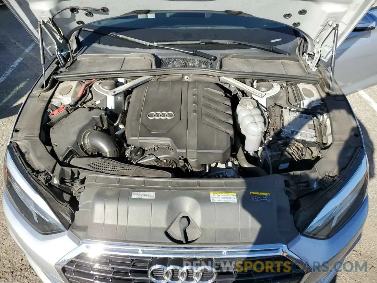 11 Фотография поврежденного автомобиля WAUABCF53MA039987 AUDI A5 2021
