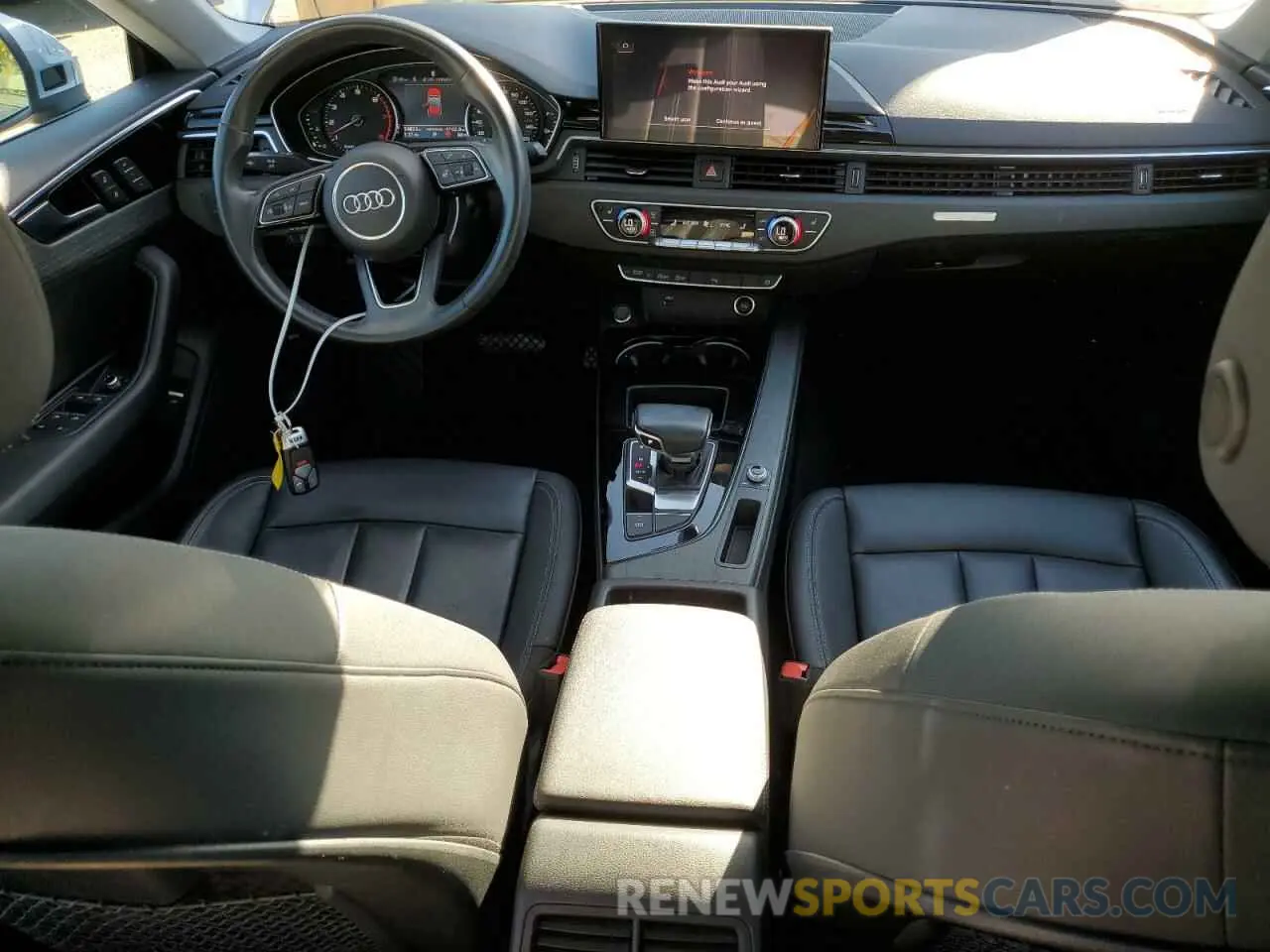 8 Фотография поврежденного автомобиля WAUABCF53MA039987 AUDI A5 2021