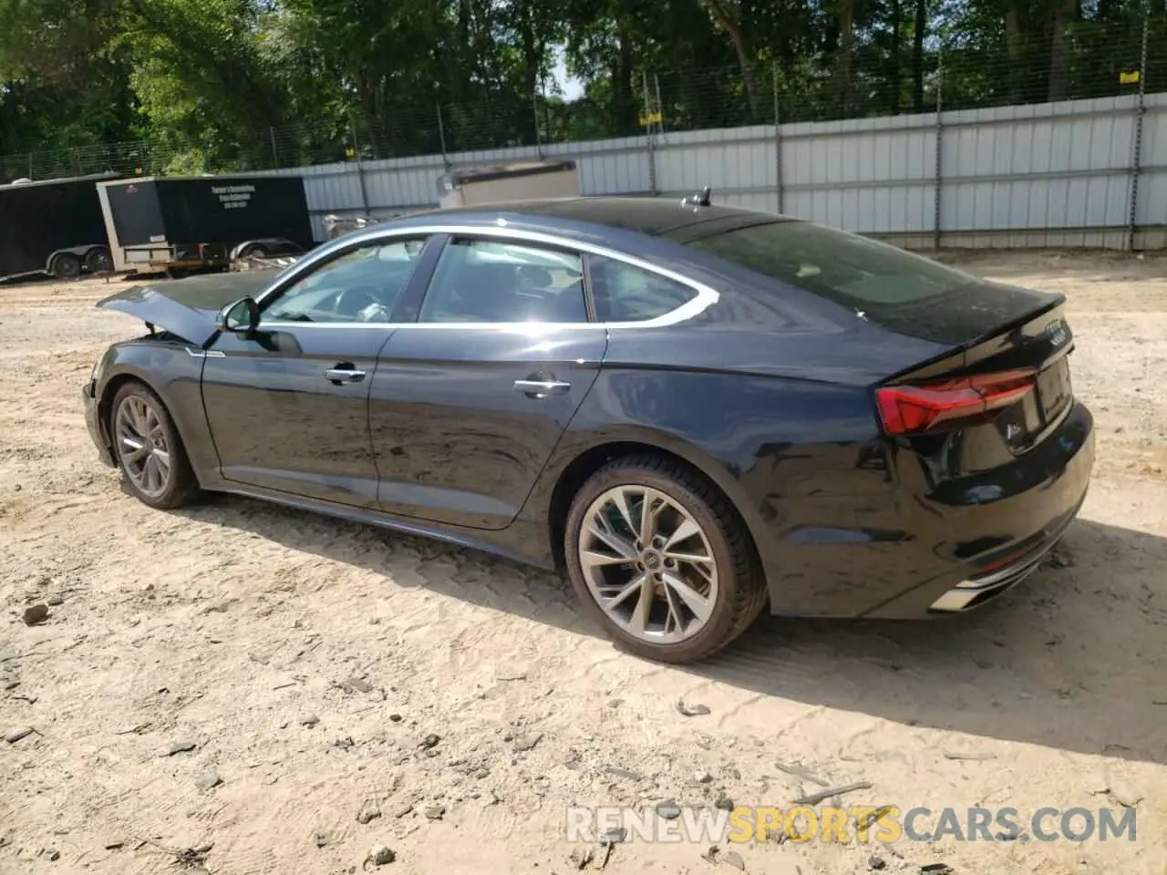2 Photograph of a damaged car WAUABCF57MA062933 AUDI A5 2021