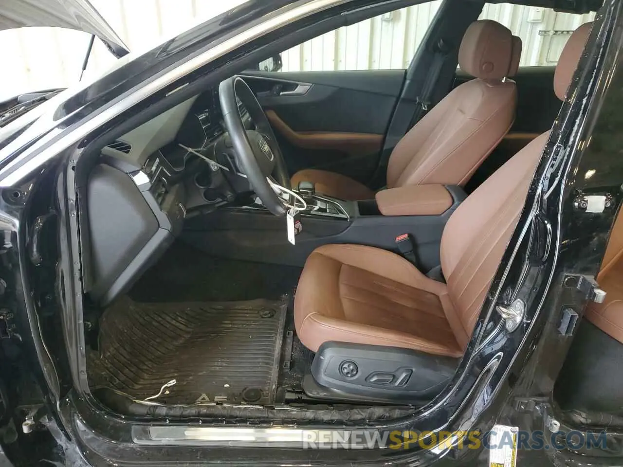7 Фотография поврежденного автомобиля WAUCBCF51MA019651 AUDI A5 2021