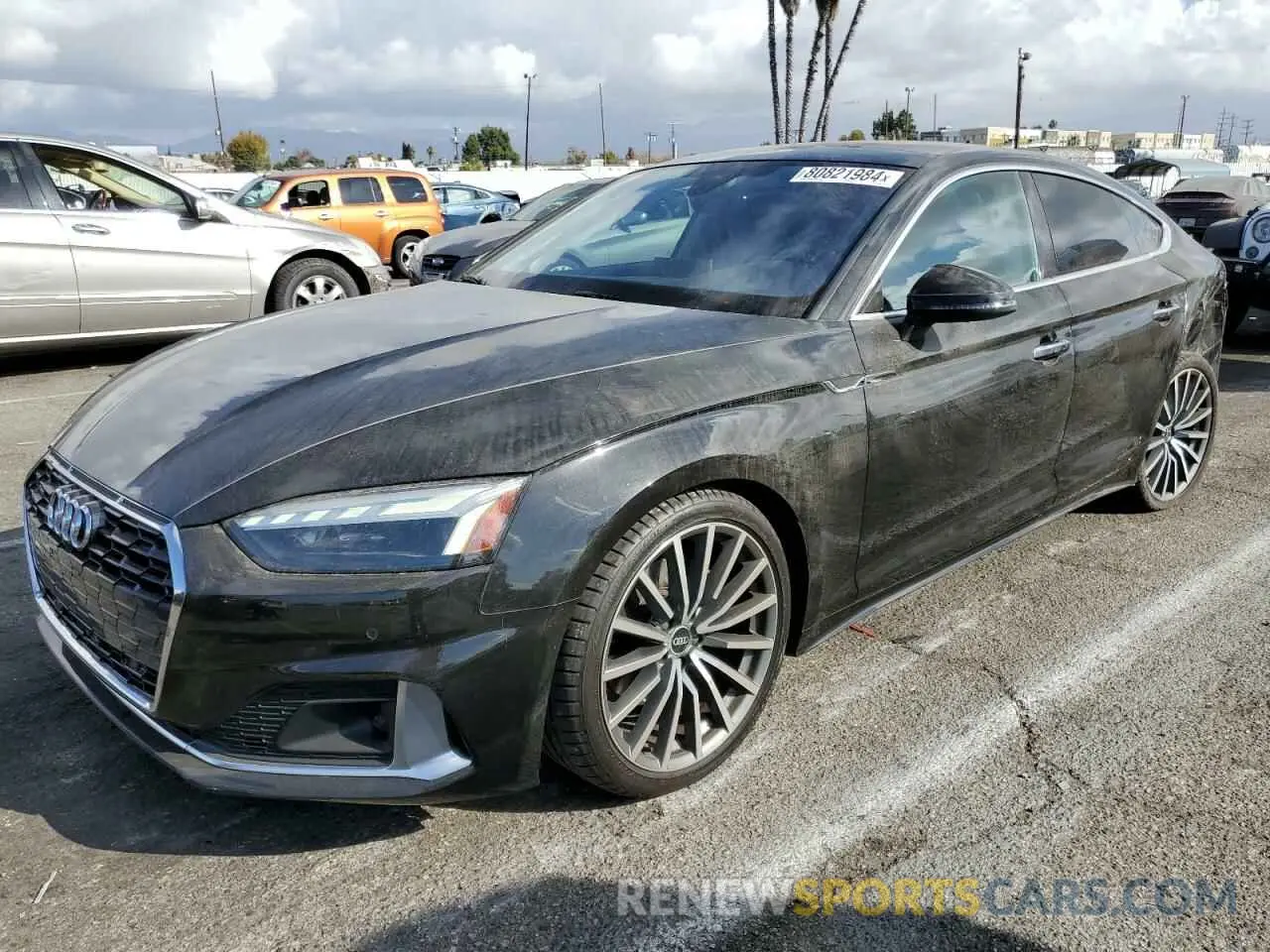 1 Фотография поврежденного автомобиля WAUCBCF51MA040399 AUDI A5 2021