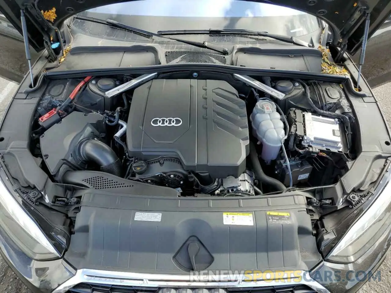 11 Фотография поврежденного автомобиля WAUCBCF51MA040399 AUDI A5 2021