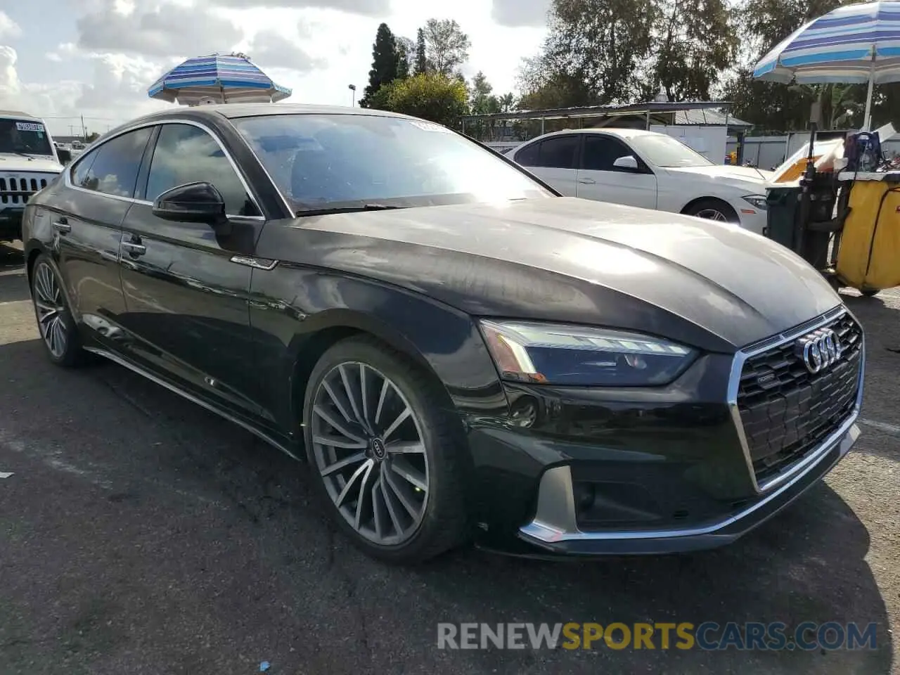 4 Фотография поврежденного автомобиля WAUCBCF51MA040399 AUDI A5 2021