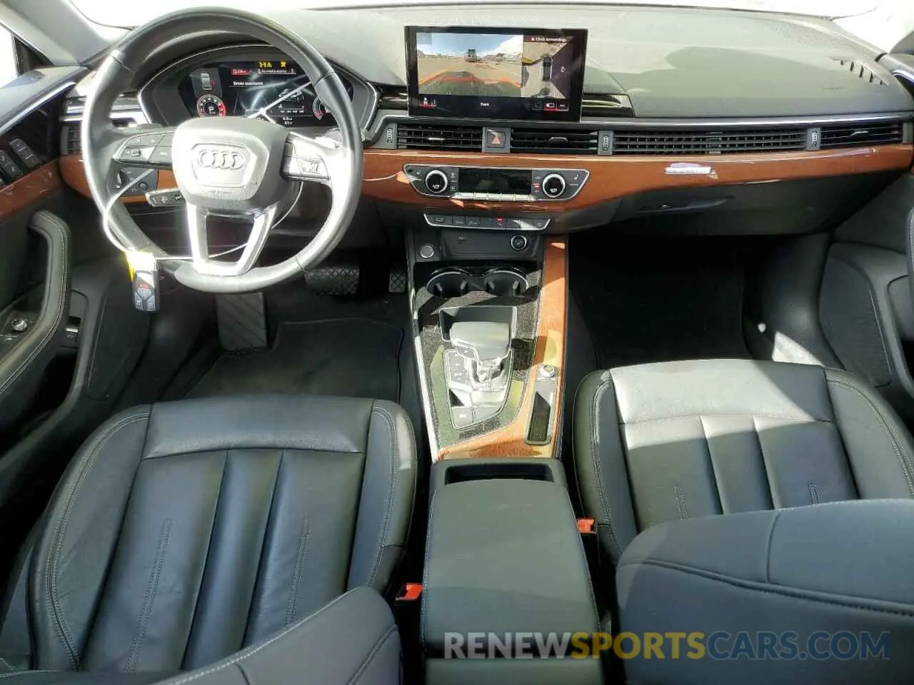 8 Фотография поврежденного автомобиля WAUCBCF51MA040399 AUDI A5 2021