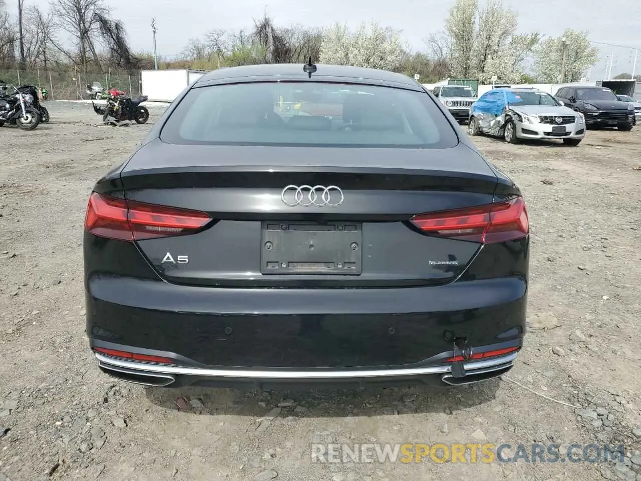 6 Фотография поврежденного автомобиля WAUCBCF57MA055196 AUDI A5 2021