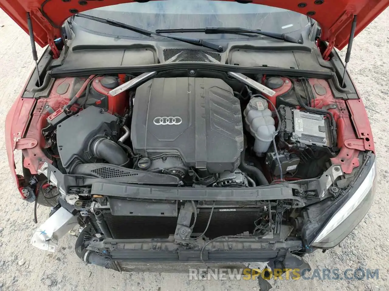 12 Photograph of a damaged car WAUCBCF5XMA041745 AUDI A5 2021