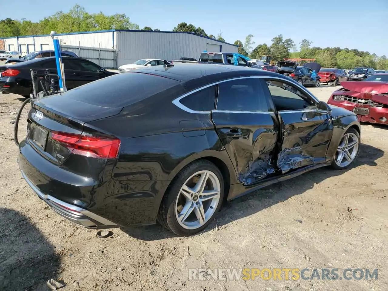 3 Photograph of a damaged car WAUDACF52MA060202 AUDI A5 2021
