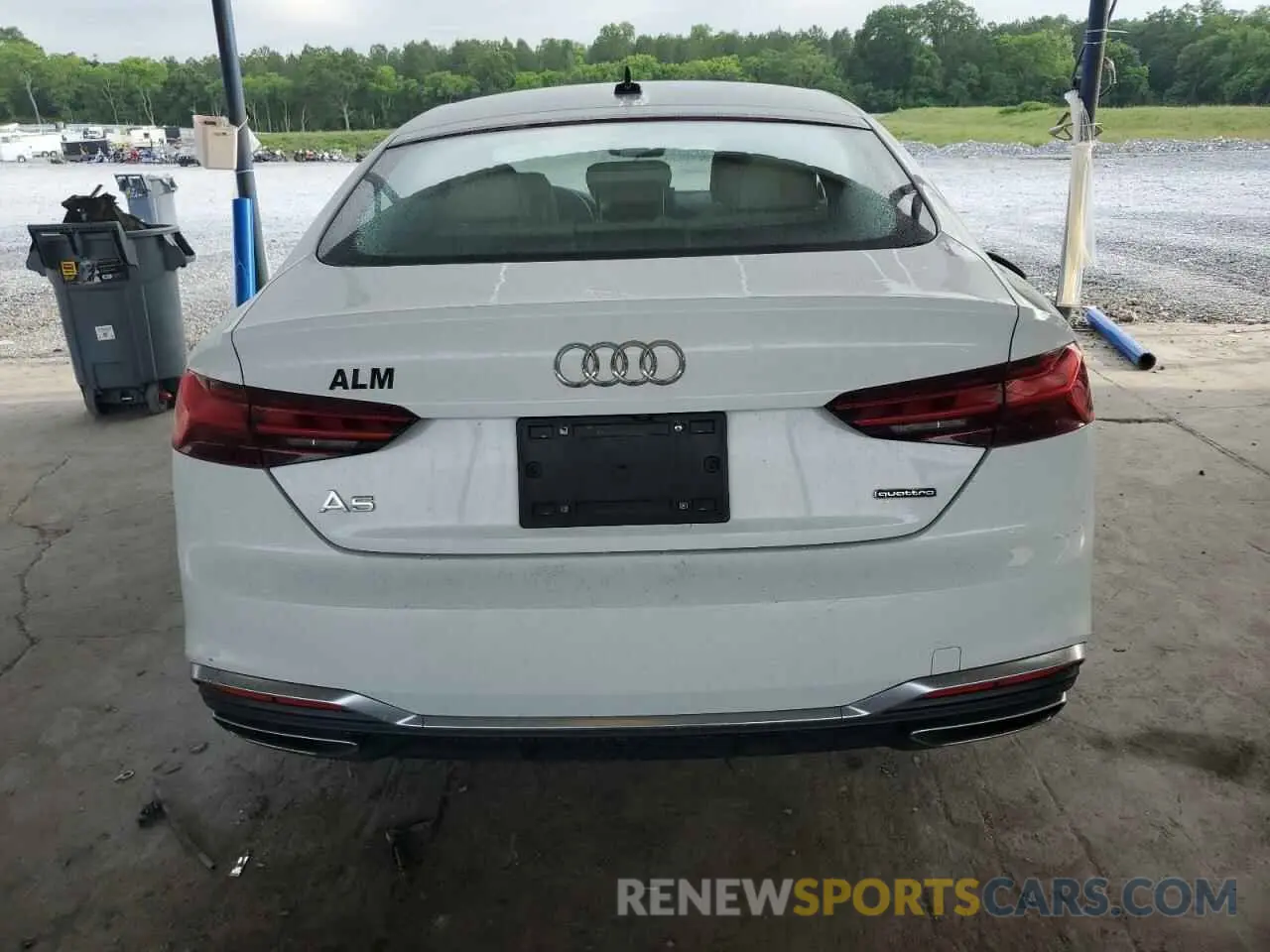6 Photograph of a damaged car WAUDACF53MA012871 AUDI A5 2021