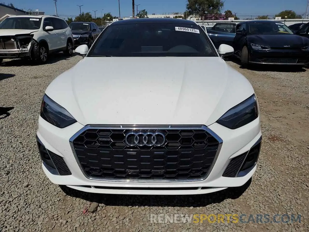 5 Photograph of a damaged car WAUDACF5XMA057130 AUDI A5 2021